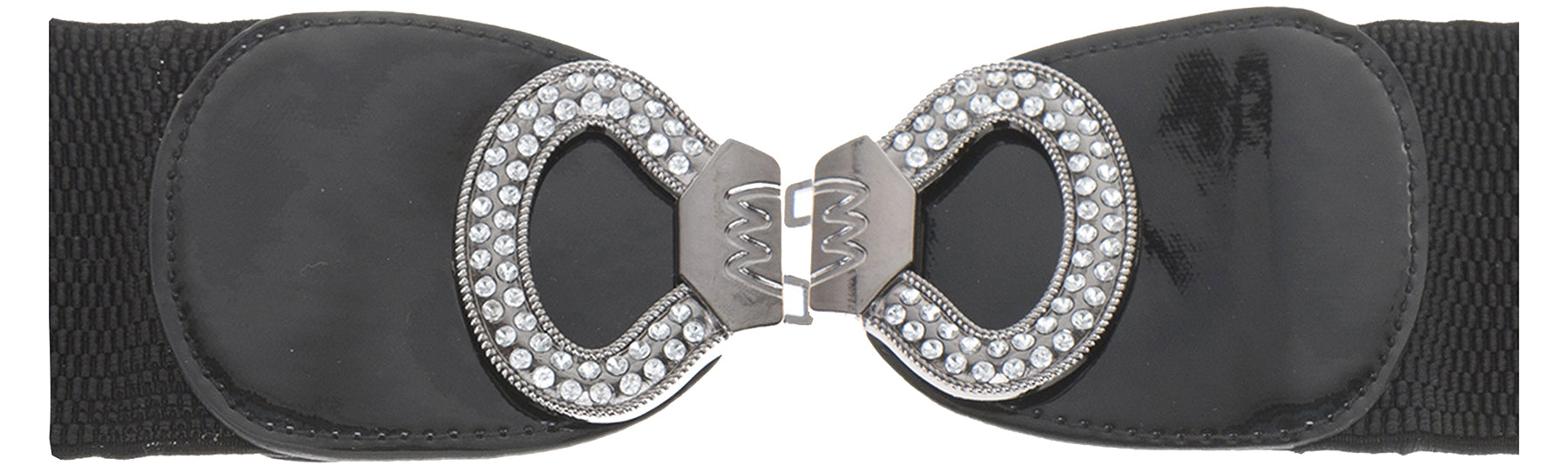 Edler_RETRO_Schleifen_BOW_Strass_Lack_Vintage_TAILLENGueRTEL_Stretch_Belt_killer_kirsche