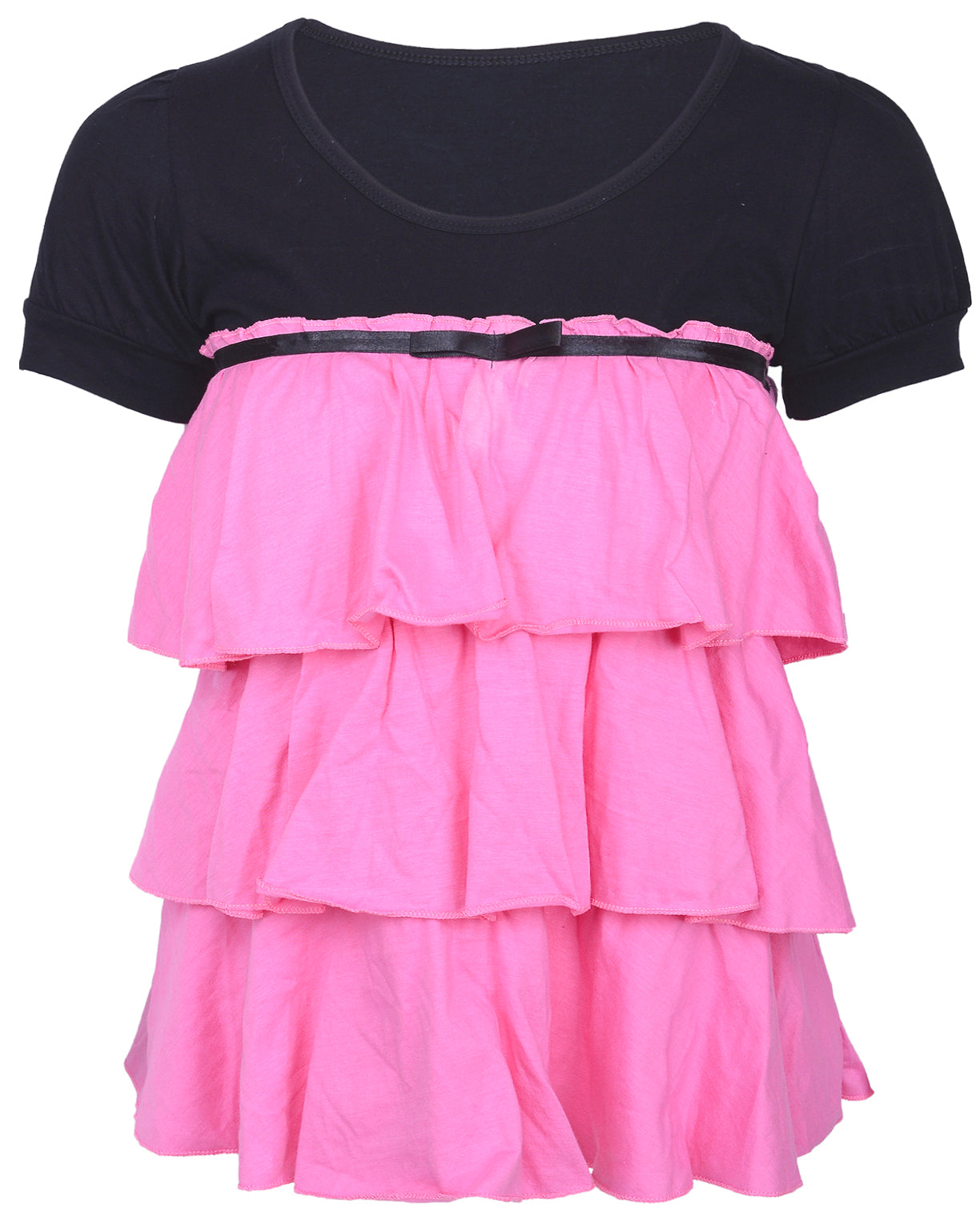 Edles_BURLESQUE_Rueschen_VOLANT_Shirt_mit_Schleife_pinkPxBZ1bRmR6vsh