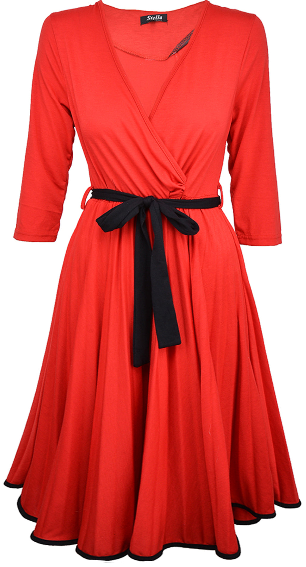 Edles_PIN_UP_Wickelkleid_mit_PLISSEEFALTEN_-_RotrXigICuDHylFx