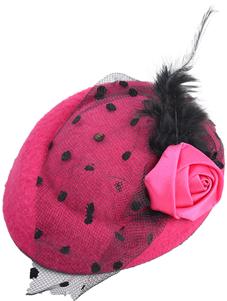 Edles_Retro_VIOLA_Roses_Feahter_Tuell_HEADPIECE_-_PinkPYwyiLMmo6862