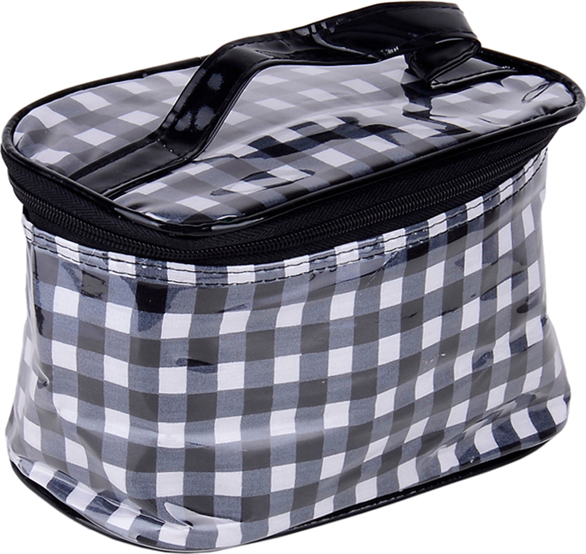 Fifties_GINGHAM_Kosmetik_Tasche_-_Schwarz_killer_kirscheBqC9xWtFFGjhH
