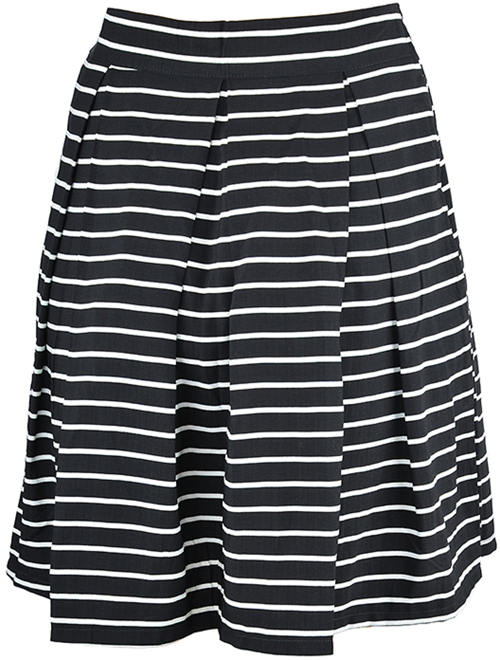 Fifties_STRIPE_Streifen_Retro_Swing_SKIRT_Rock_Schwarz