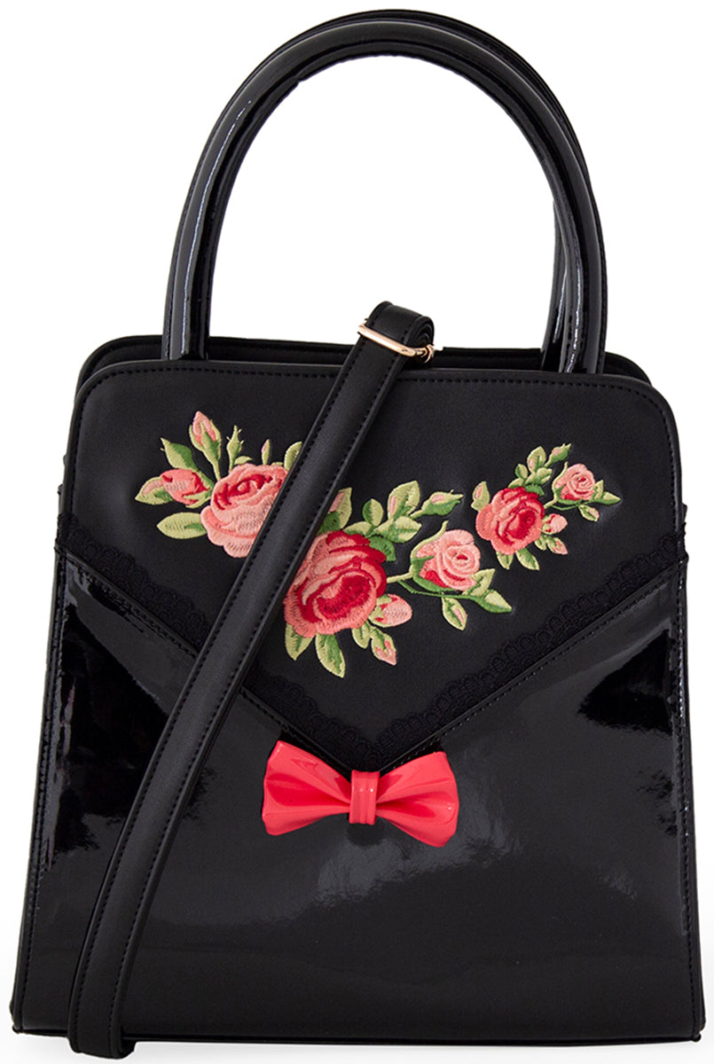 GLISH_ROSE_50s_LACK_Schleife_TASCHE_Handbag_killer_kirsche_4