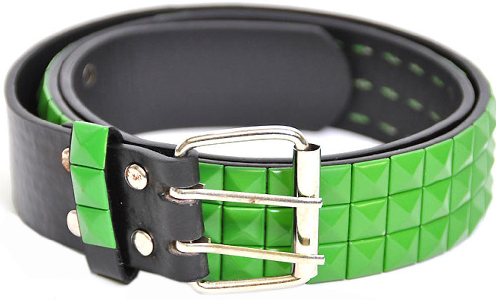 GREEN_Nieten_STUDDED_Nietenguertel_-_3-reihig_killer_kirscheiMlMYsQh9KgIu