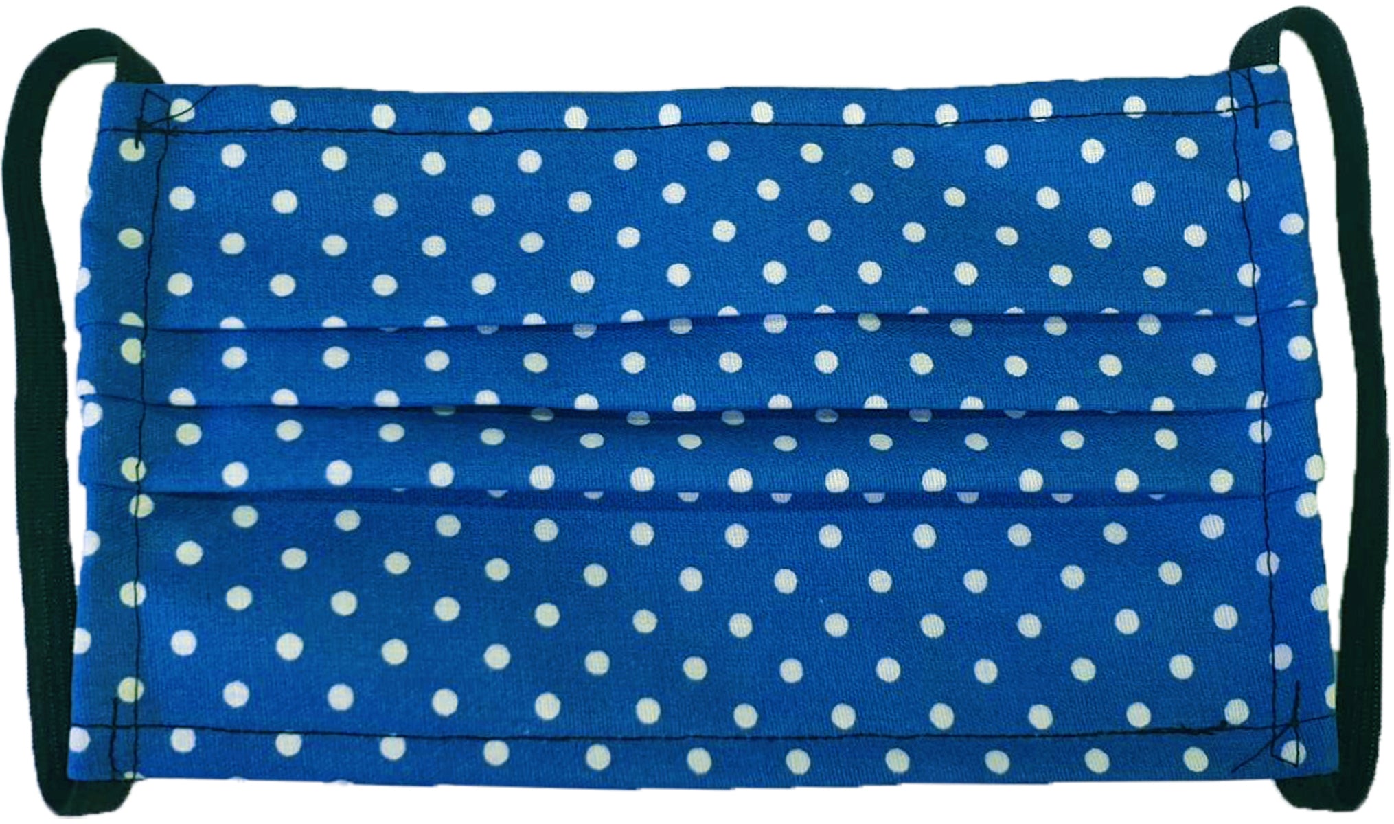 Genaehte_POLKA_DOTS_Punkte_BEHELFSMASKE_Behelfs-Mund-Nasen-Maske_Blau_mit_Vlies_und_Gummiband1RDGA3JLYZh81