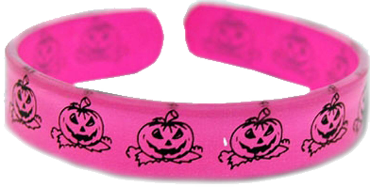 Halloween_Bad_PUMPKIN_Kuerbis_Armreif_-_Rosa_killer_kirsche