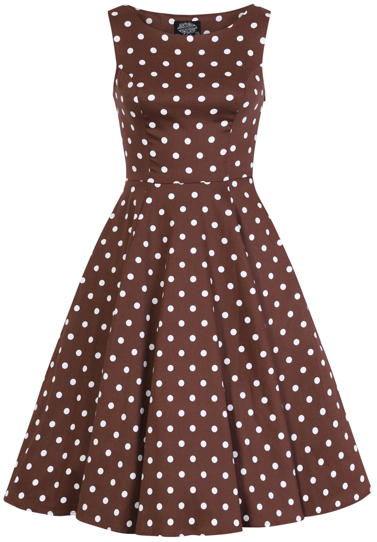 Hearts_Roses_CINDY_Polka_Dot_PUNKTE_Traeger_Vintage_SWING_DRESS_Kleid_Braun_killer_kirsche_3