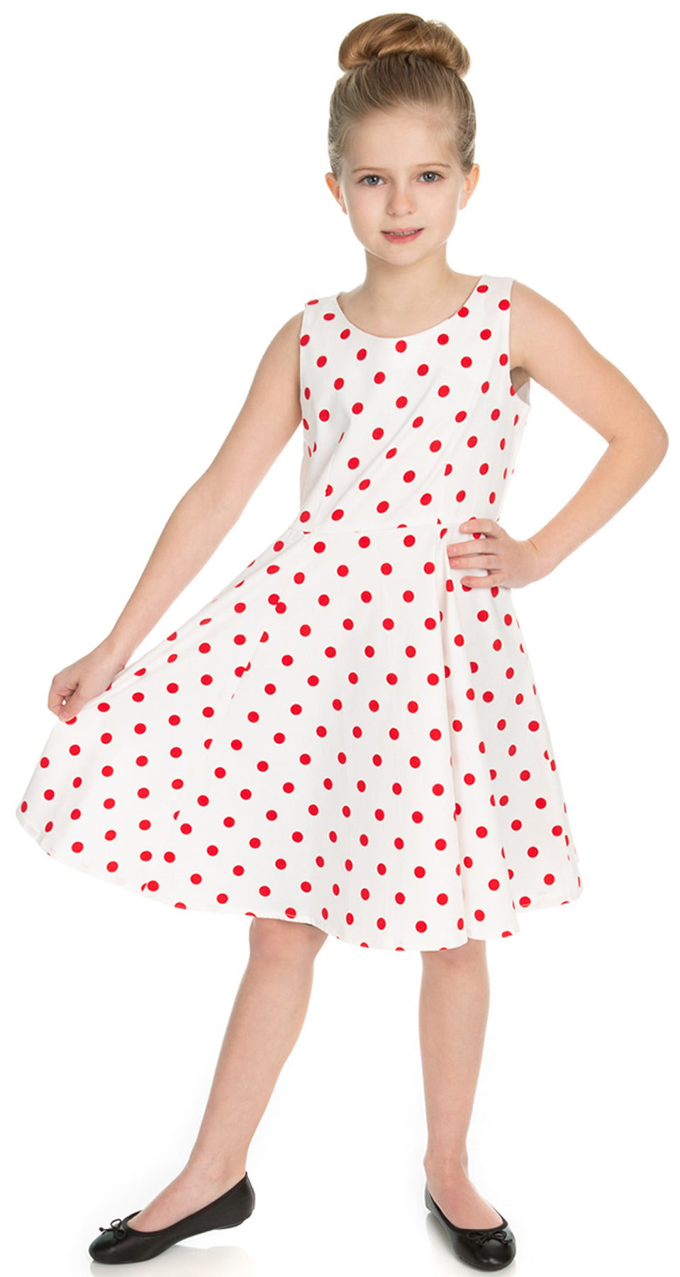 Hearts_Roses_CINDY_Punkte_Polka_Dot_TRaeGER_Swing_Kleid_KIDS_Dress_killer_kirscheqDrFJSv8dw6ZU