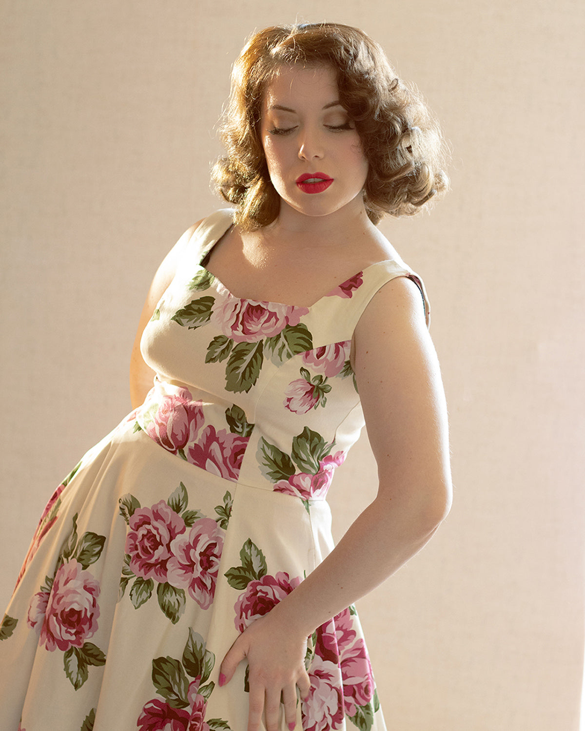 Hearts_Roses_FRANCES_50s_FLORAL_Vintage_Blueten_ROSES_Rosen_Retro_Swing_Dress_KLEID-4