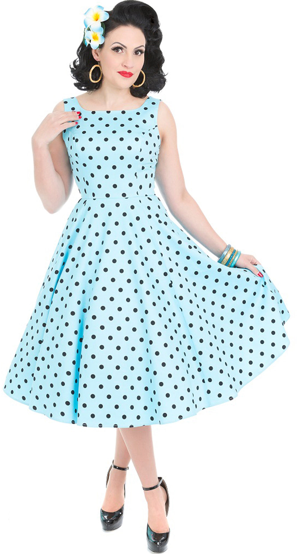 Hearts_Roses_RHIANNON_Polka_Dots_PUNKTE_Vintage_Swing_Dress_KLEID_BlaueguqGVmKZAo74