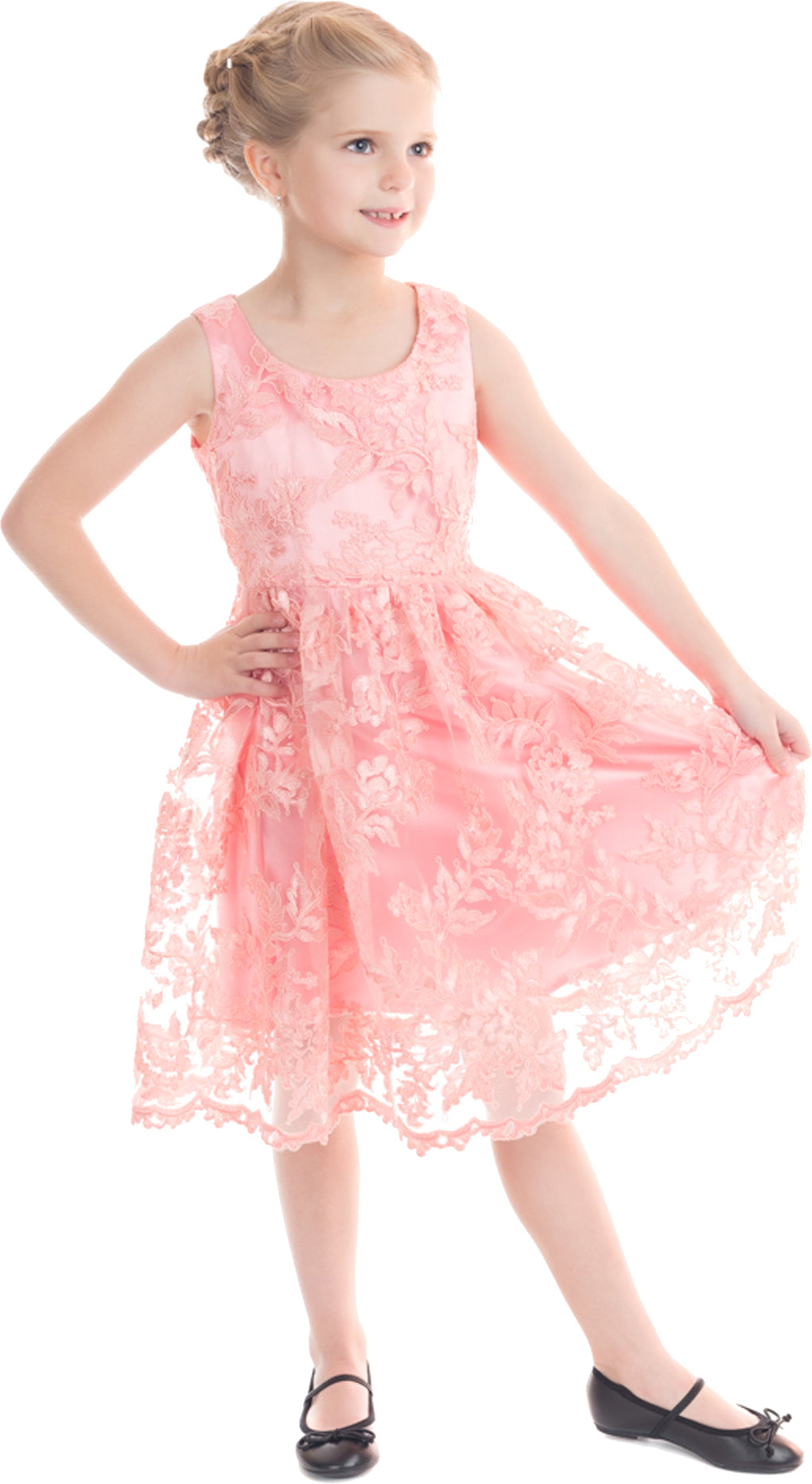 Hearts_Roses__CHANTILLY_Lace_Spitzen_Vintage_Kids_Dress_KLEID_-_RosaoxTTzjc6Cf8qn