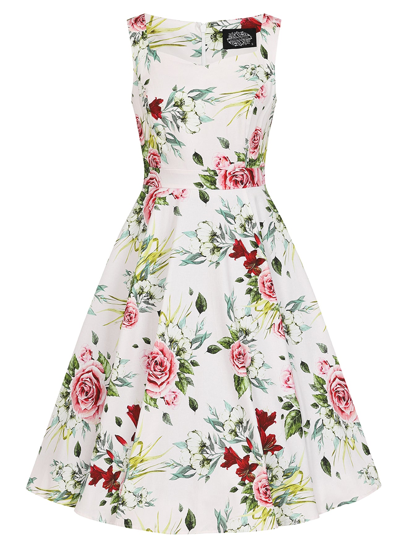 Hearts__Roses_CAROLE_50s_FLORAL_Vintage_Blueten_ROSES_Rosen_Retro_Swing_Dress_KLEID_-_Weiss-3