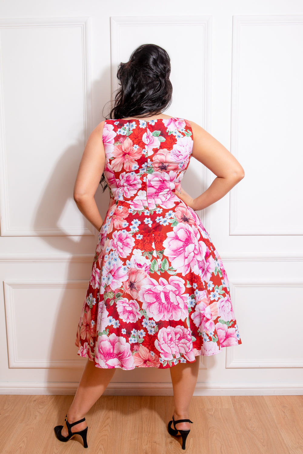 Hearts__Roses_CHARLIE_FLORAL_Sweet_Retro_Flower_Cut-Out_Vintage_SWING_DRESS_Kleid_-_PLUS_SIZE-2nFlRCfpf3WDmG