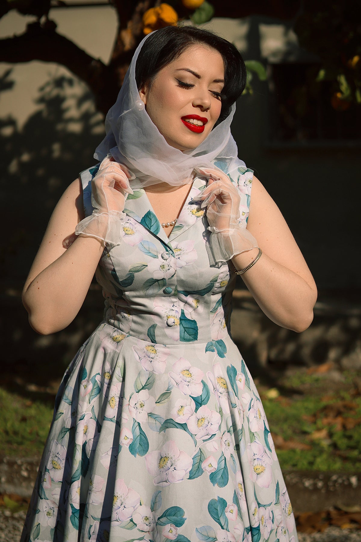 Hearts__Roses_DREW_FLORAL_Vintage_Magnolien_Lapel_Collar_SWING_DRESS_Kleid-3