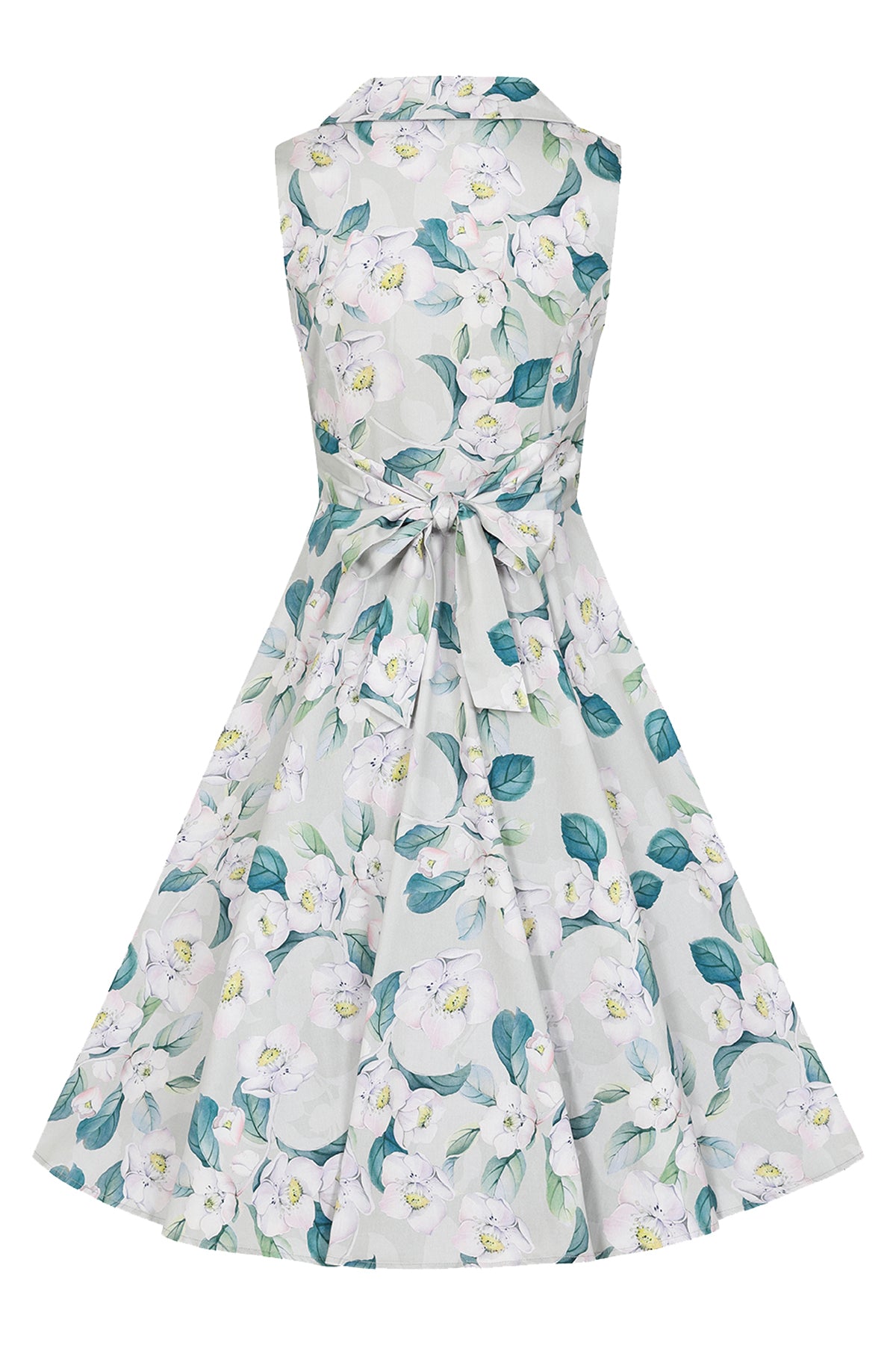 Hearts__Roses_DREW_FLORAL_Vintage_Magnolien_Lapel_Collar_SWING_DRESS_Kleid-4