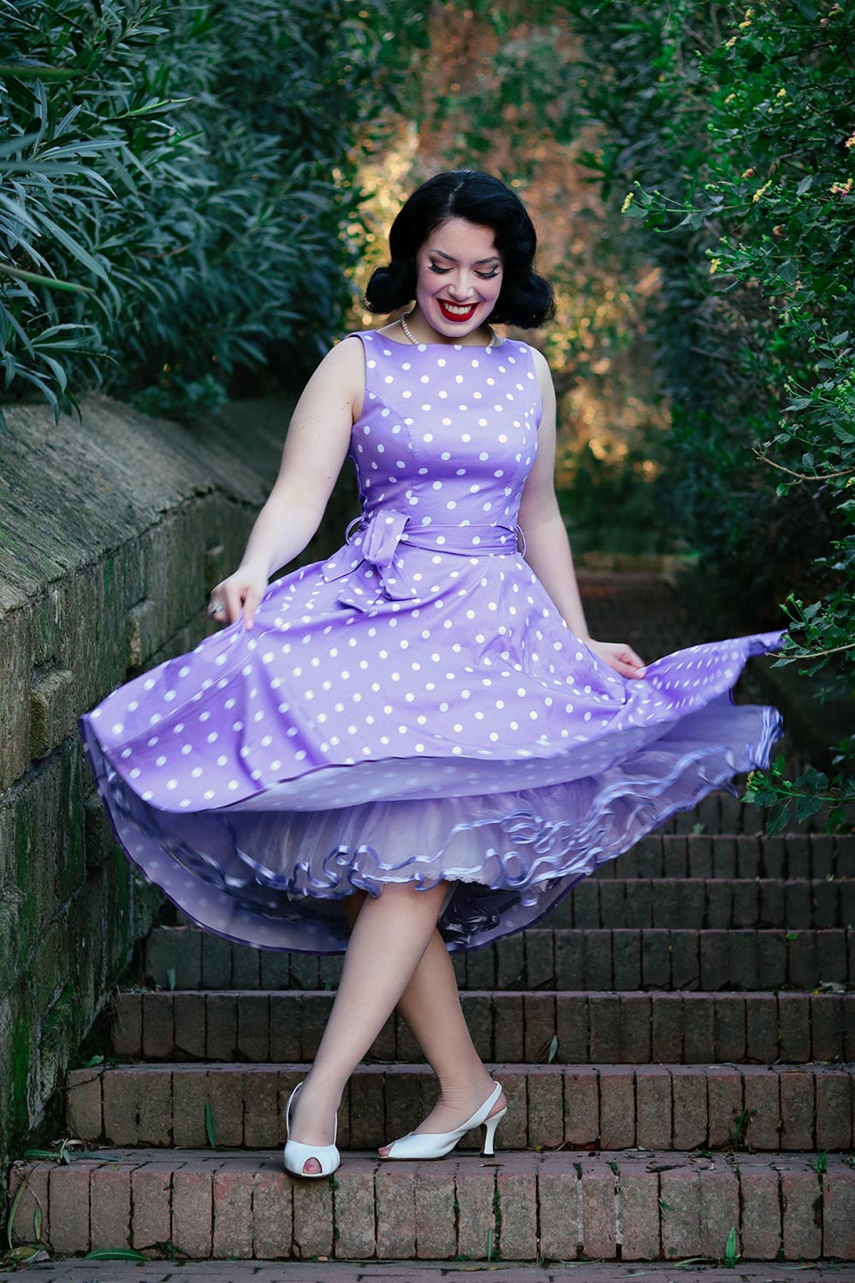 Hearts__Roses_JOSEPHINE_POLKA_DOT_Punkte_50s_Vintage_SWING_DRESS_Kleid_-_Fliederfarben-2mZ61sQitkrShr