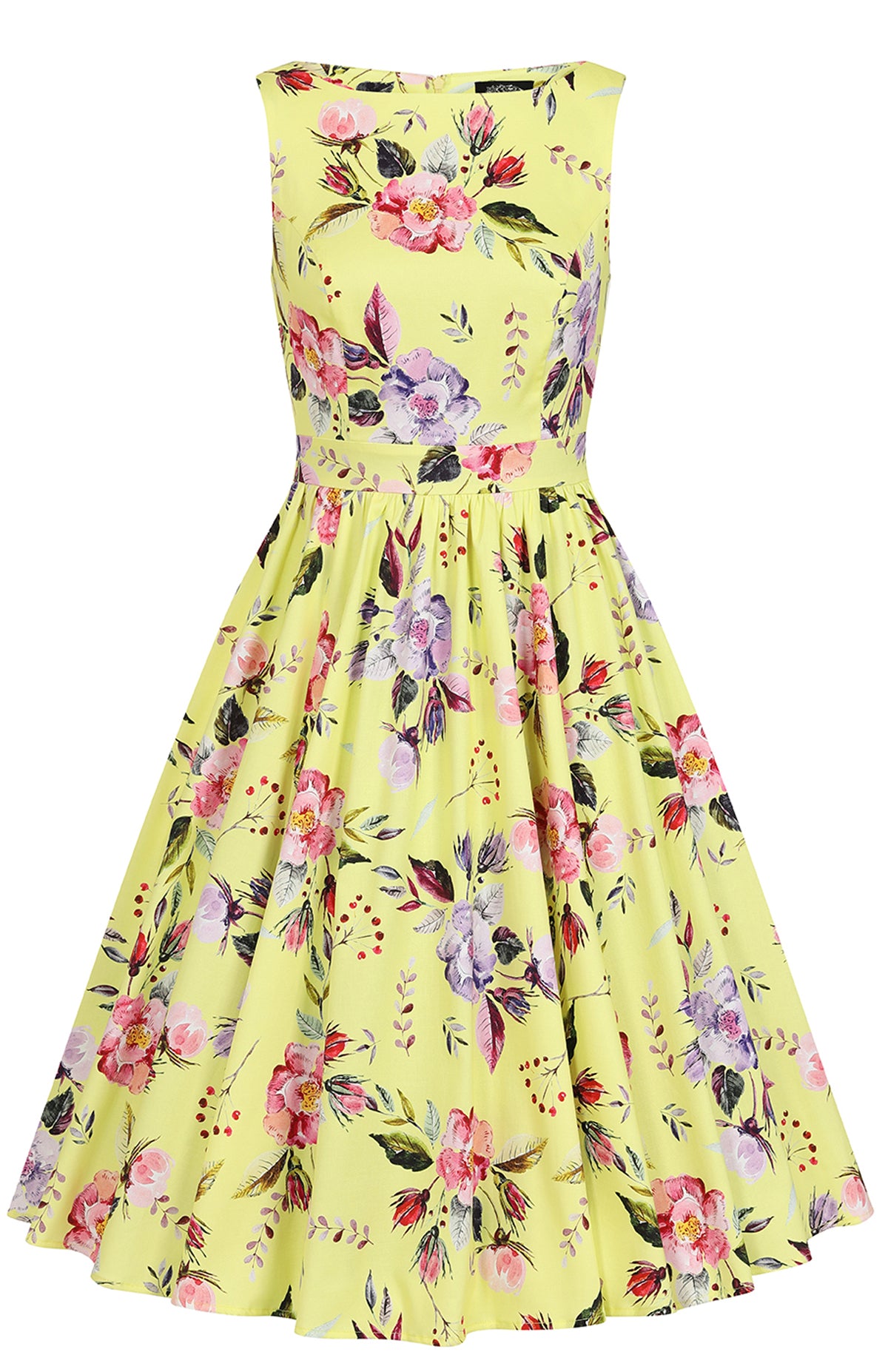 Hearts__Roses_JOSIE_FLORAL_Vintage_Bright_Yellow_Blueten_SWING_DRESS_Kleid_-3sp3712EsSend7