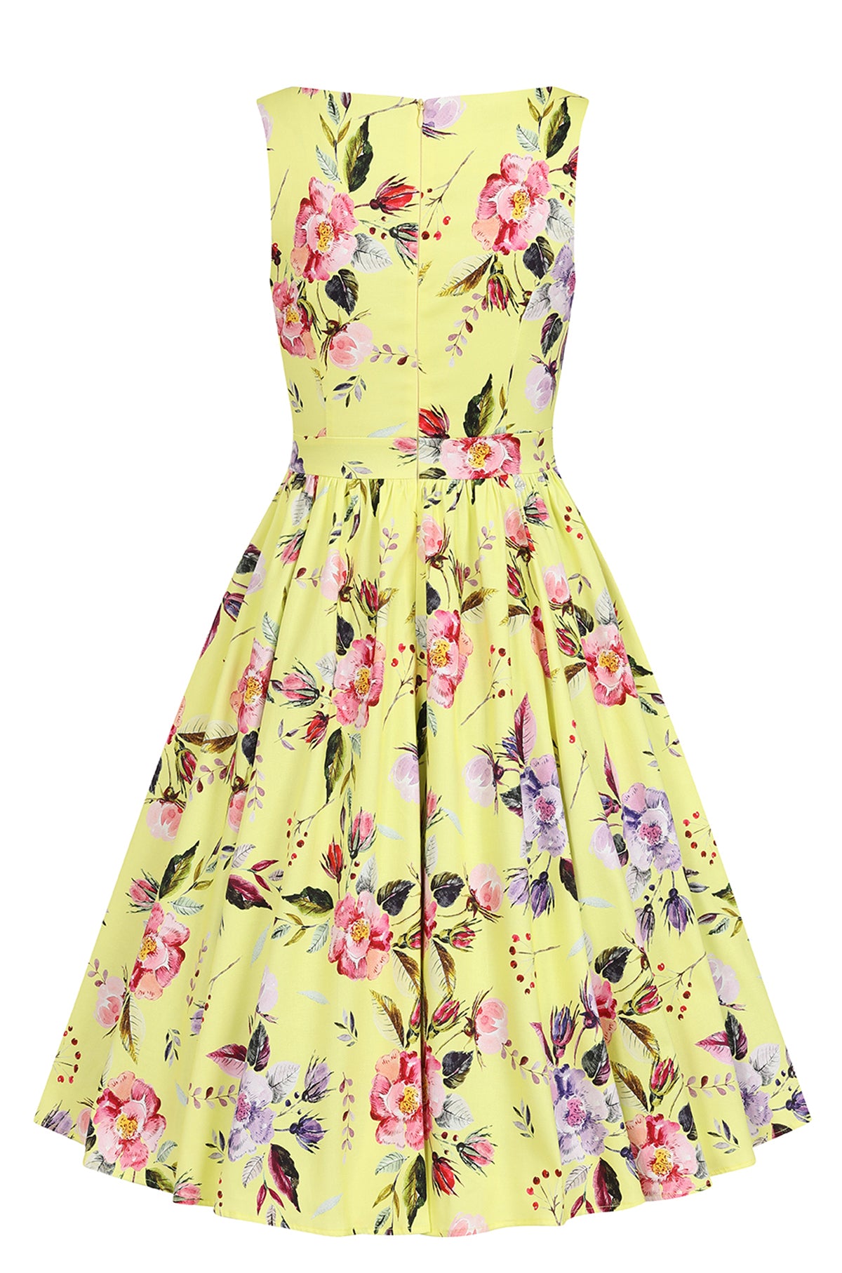 Hearts__Roses_JOSIE_FLORAL_Vintage_Bright_Yellow_Blueten_SWING_DRESS_Kleid_-5FJnW7wTI87qAQ