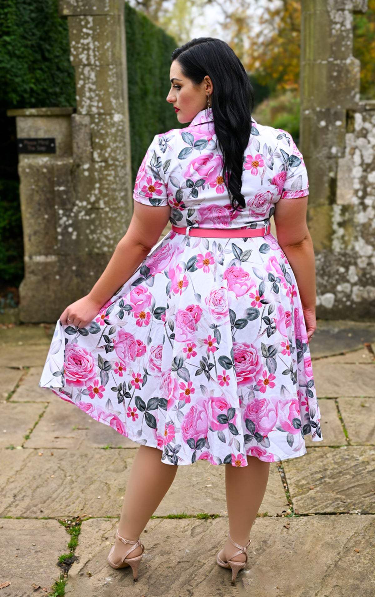 Hearts__Roses_LUELLA_FLORAL_Vintage_Blueten_Rockabilly_Lapel_Collar_SWING_DRESS_Kleid_-_Plus_Size-3