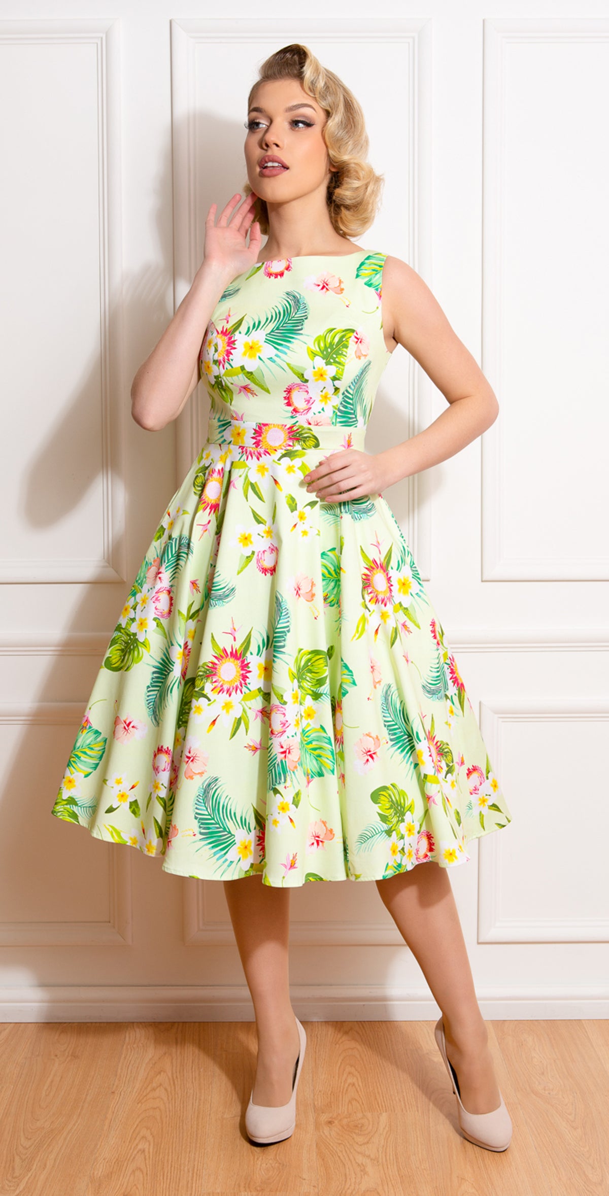 Hearts__Roses_LUISA_TROPICAL_Vintage_HIBISCUS_Blueten_Tiki_SWING_DRESS_Kleid_-_PLUS_SIZE-2