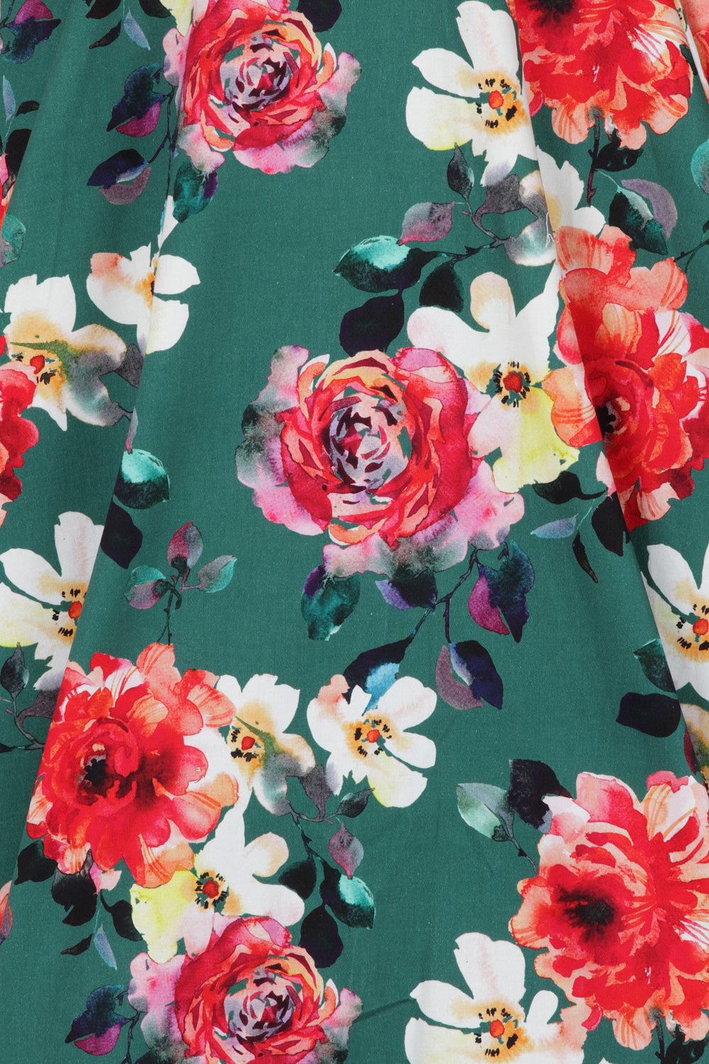 Hearts__Roses_PAMELA_SWING_Floral_Blueten_Rosen_Vintage_50s_Dress_KLEID_-_Dunkelgruen-4IBPpchVBQXys7