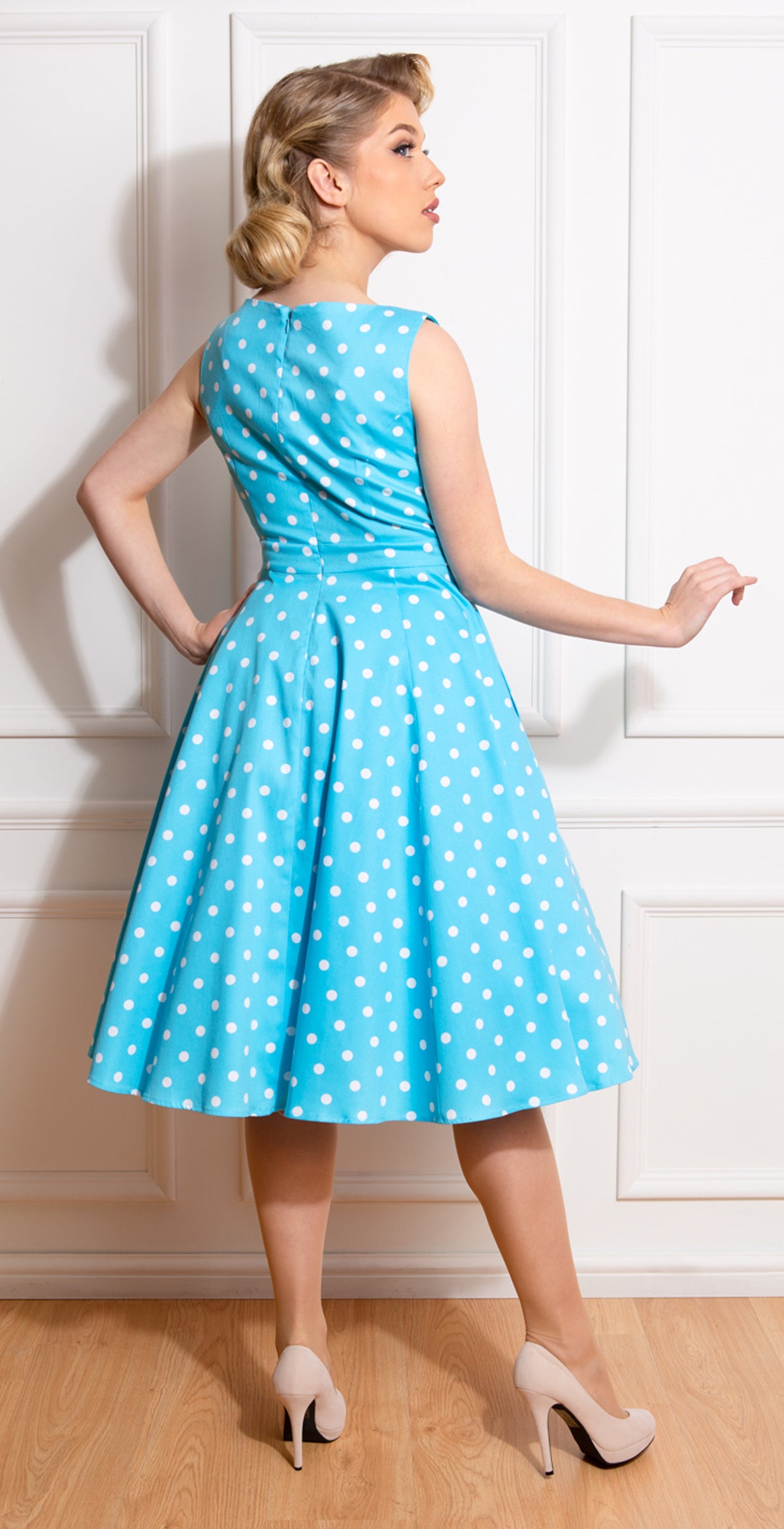 Hearts__Roses_RUTH_PUNKTE_Polka_Dots_Vintage_50s_Swing_Dress_KLEID__Dunkles_Himmelblau-2710zxuQvM6RnP