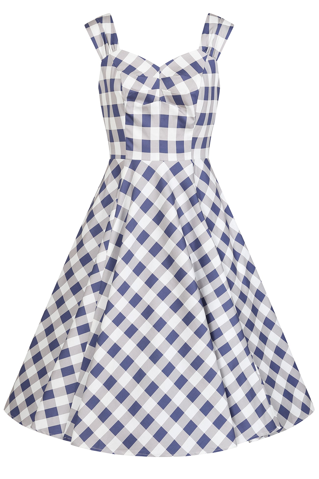Hearts__Roses_SADIE_CHECK_Vintage_Gingham_Karo_Sweetheart_Swing_Dress_KLEID-2