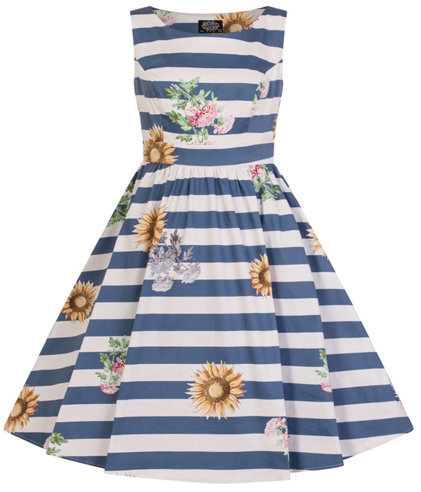 Hearts__Roses_STRIPED_SKYSCRAPER_Vintage_SUNFLOWER_Swing_Dress_KIDS_killer_kirschecw4Uy68v550UG