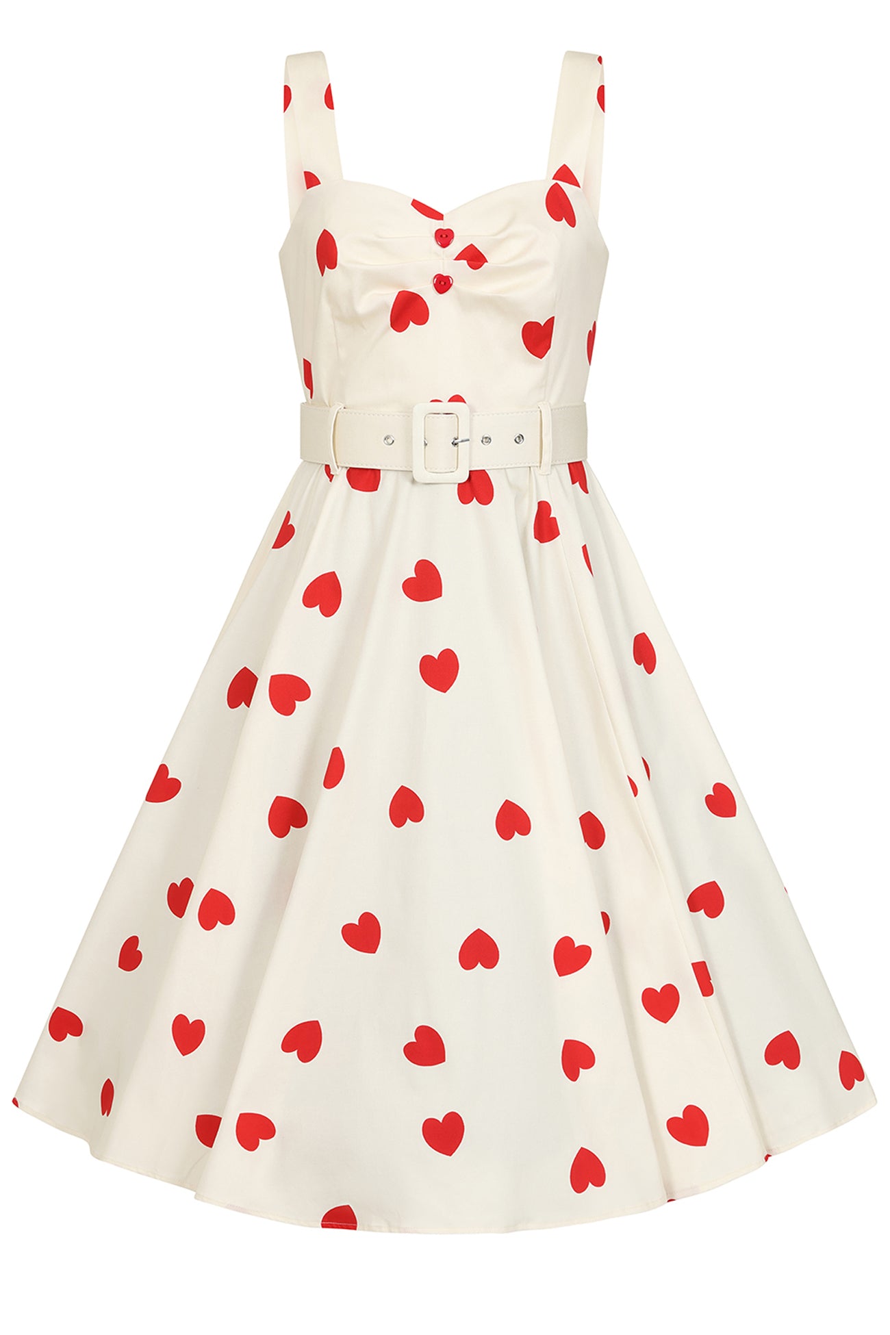 Hearts__Roses_SWEETHEART_RED_LOVE_Vintage_Herzen_50s_Retro_Heart_Swing_Dress_KLEID_-_Cremefarben-1KBdeSfTW24sde