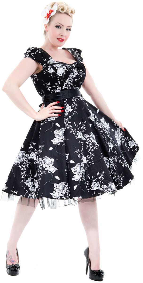 Hearts_and_Roses_50s_IMITATION_Vintage_Floral_BLUMEN_Tea_Dress_KLEID-1