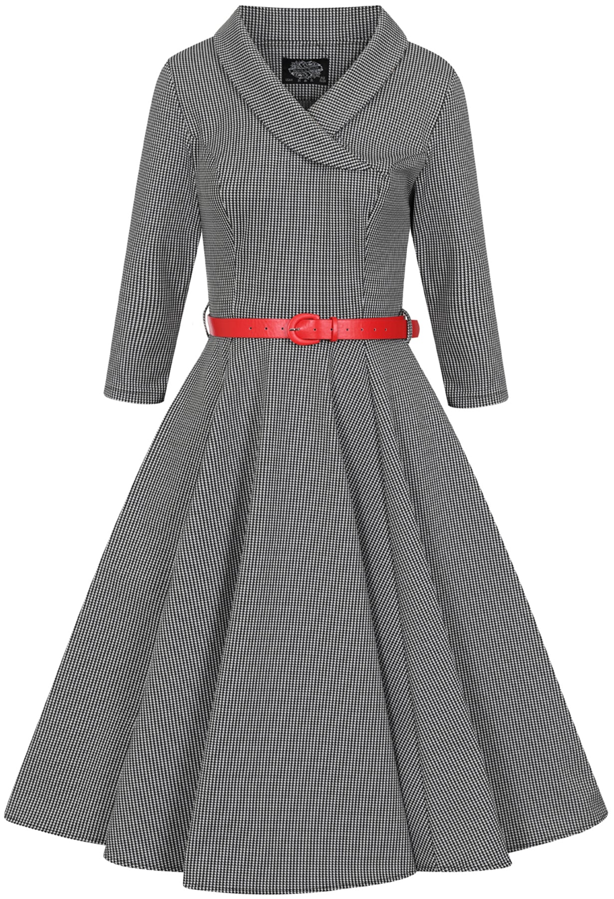 Hearts_and_Roses_AVAH_Vintage_HOUNDSTOOTH_Hahnentritt_V-NECK_Swing_Dress_KLEID_killer_kirsche_3U2fdZmeIDlqZW