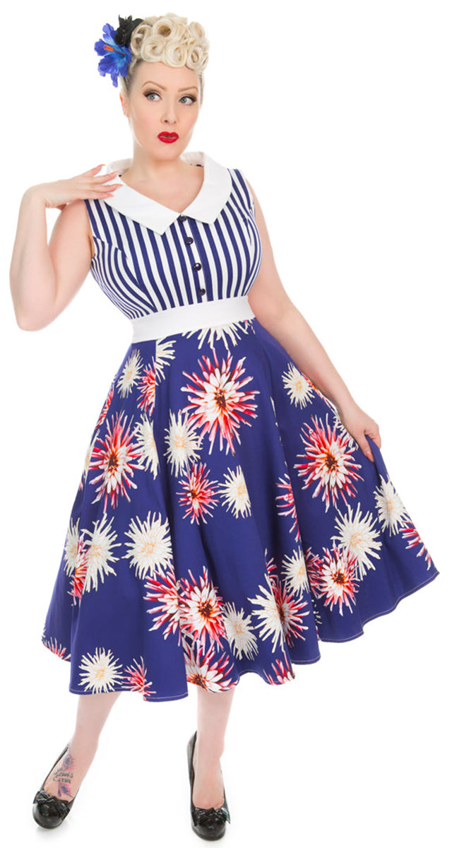 Hearts_and_Roses_EXOTIC_DAHLIA_ANEMONE_Streifen_Vintage_SWING_Dress_Kleid-1gLHl0YOZi2yZe