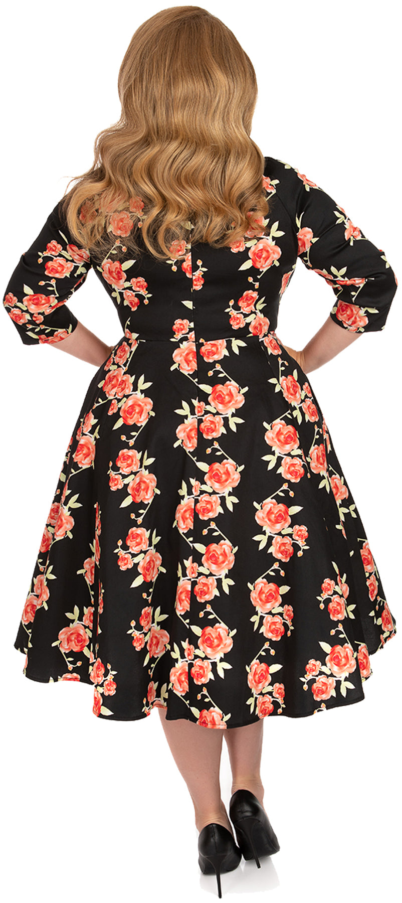 Hearts_and_Roses_JULIET_Vintage_FLORAL_Sweetheart_SWING_DRESS_Kleid_Plus_Size_killer_kirsche_2