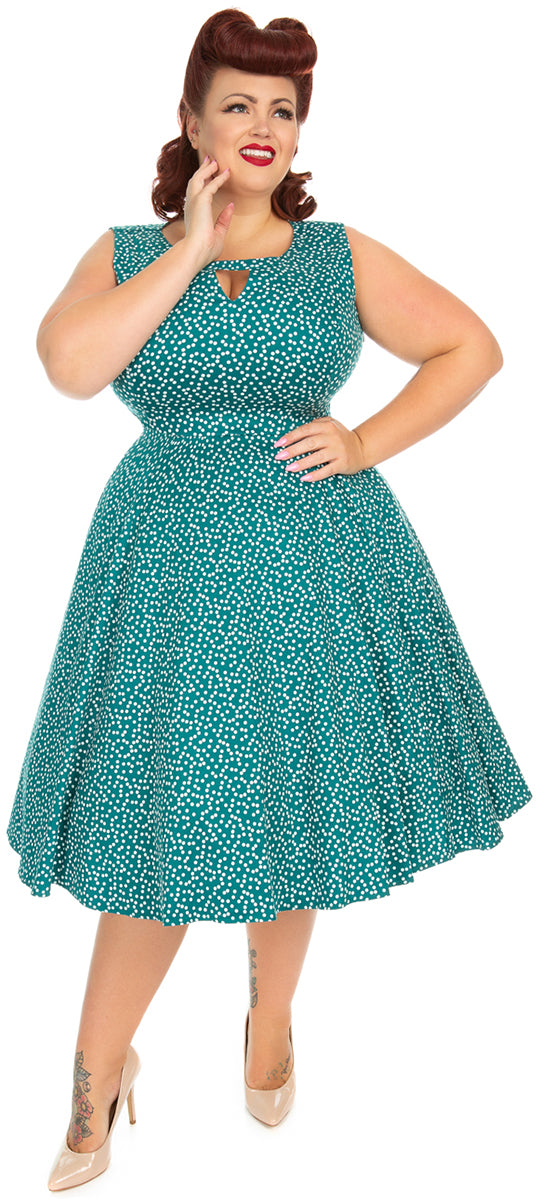 Hearts_and_Roses_LA_ROSA_DOTTY_Punkte_Polka_Dot_50s_Swing_Dress_KLEID-1