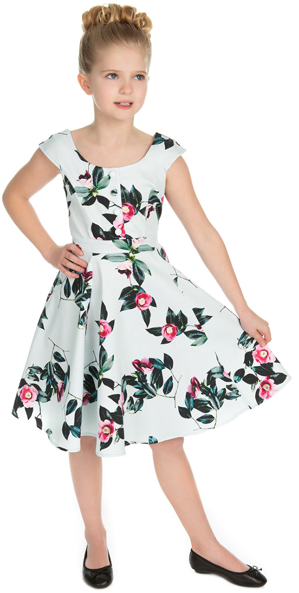 Hearts_and_Roses_MADEMOISELLE_Floral_Blumen_Swing_KIDS_KLEID_Dress_-1