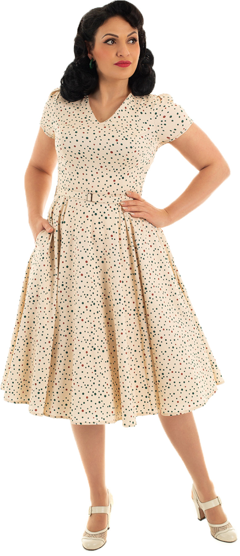 Hearts_and_Roses_MARLEY_Vintage_POLKA_DOT_Punkte_Kurzarm_SWING_DRESS_Kleid_killer_kirscheXEpwg145hPcb2