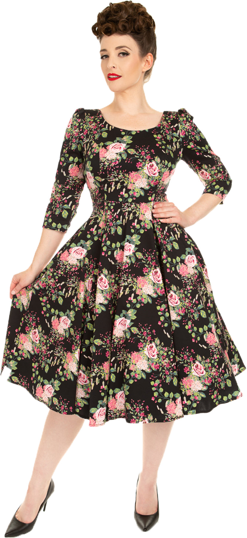 Hearts_and_Roses_NORAH_Vintage_FLORAL_Blumen_Rundhals_50s_SWING_DRESS_Kleid_Killer_Kirsche-1bWKcKILxiyvly