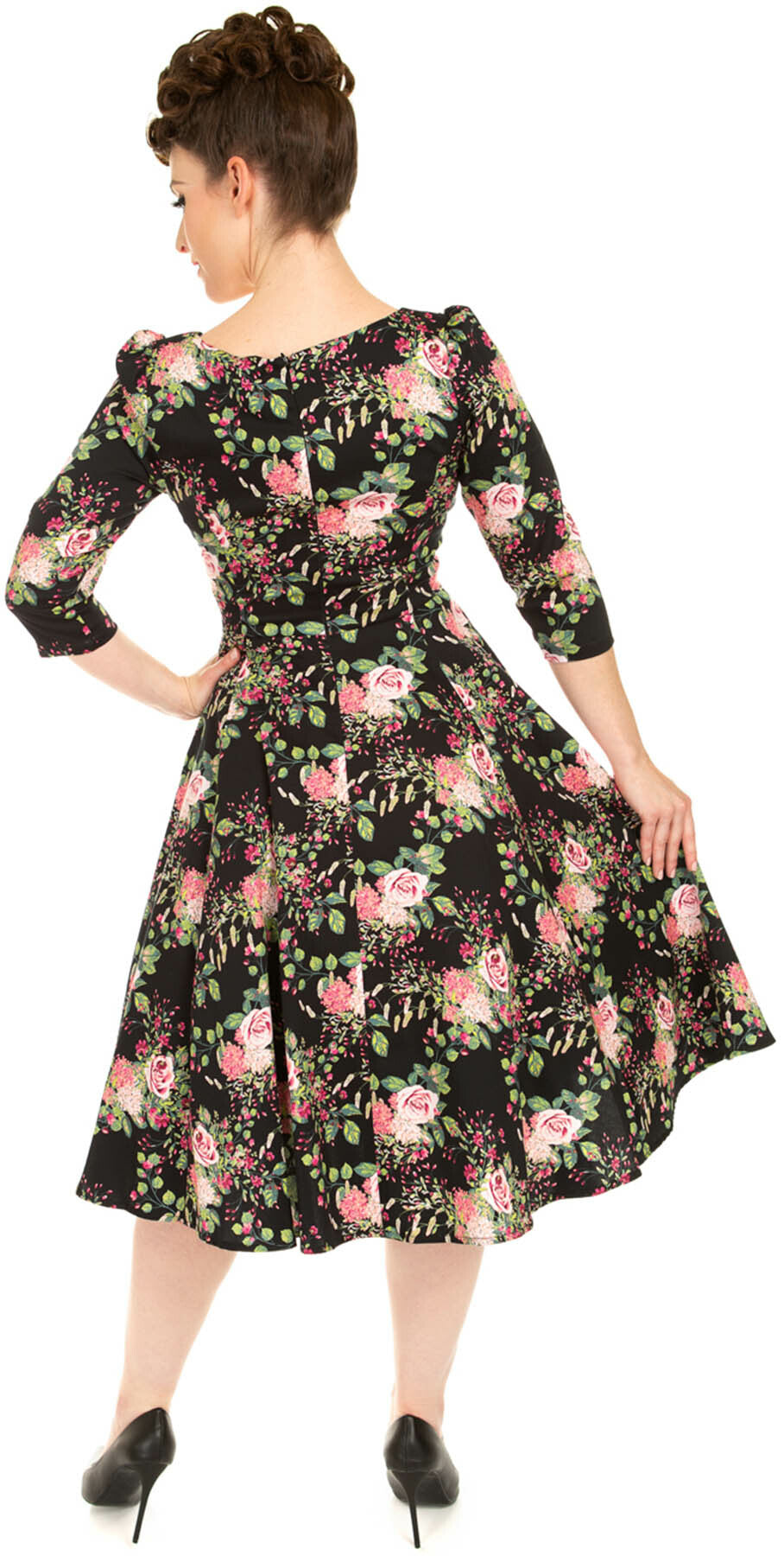 Hearts_and_Roses_NORAH_Vintage_FLORAL_Blumen_Rundhals_50s_SWING_DRESS_Kleid_killer_kirsche_2