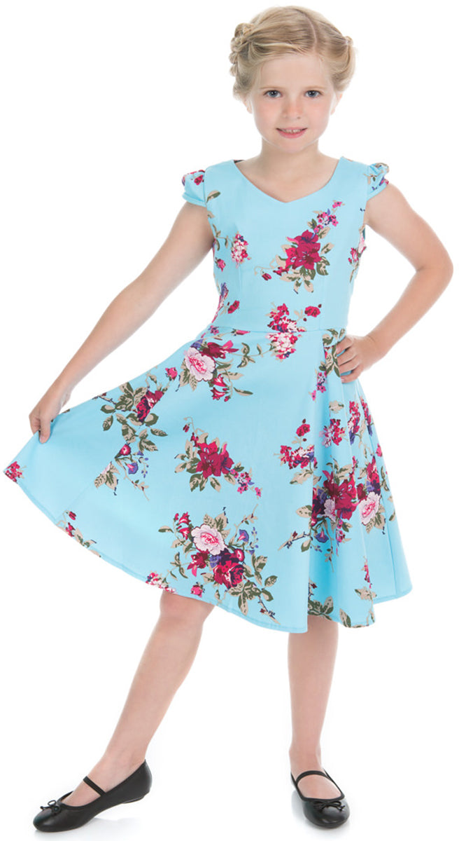 Hearts_and_Roses_ROYAL_BALLET_Floral_Blumen_Kurzarm_KIDS_Swing_Kleid_Dress-1SOABvYNngWhMX
