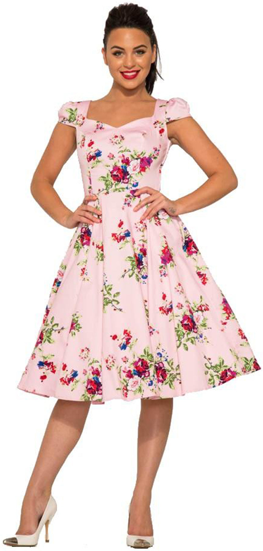 Hearts_and_Roses_ROYAL_BALLET_Vintage_Floral_Rose_SWING_DRESS_Kleid_Rosa_killer_kirschemjFQL3lsUryCS