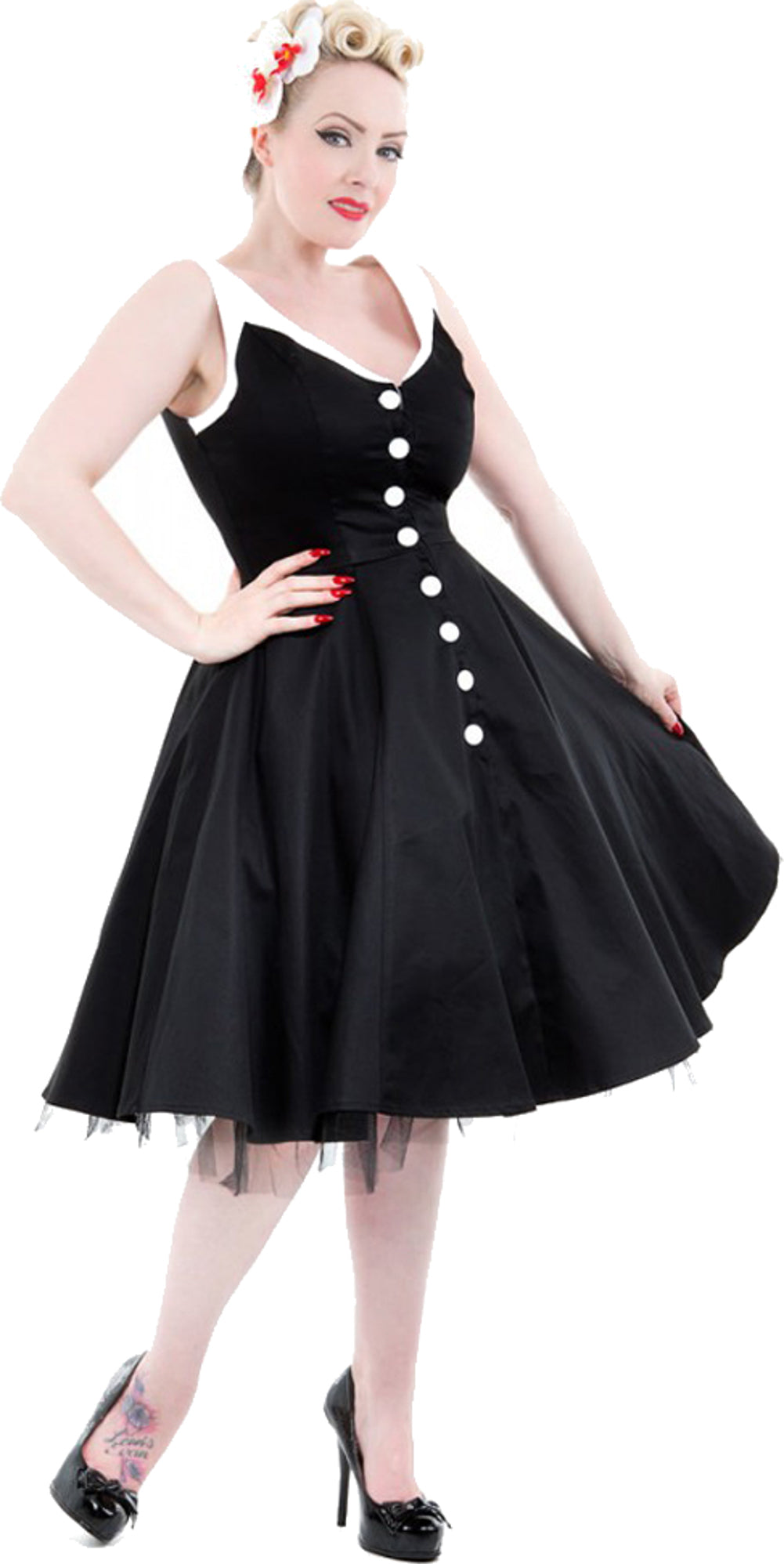 Hearts_and_Roses_Retro_50s_DINER_2-Tone_DRESS_Petticoat_KLEID_-_SchwarzlZSAamIuqtStq