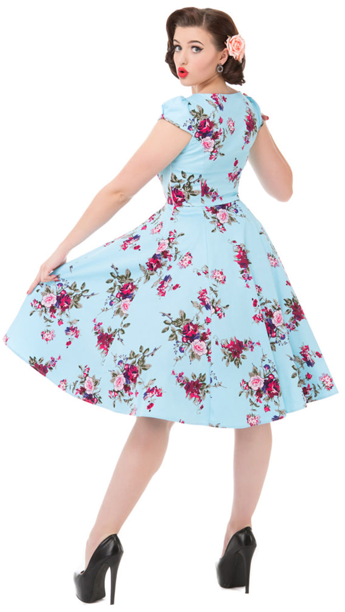 Hearts_and_Roses_THE_ROYAL_BALLET_Vintage_Floral_Rose_SWING_Dress_KLEID-2