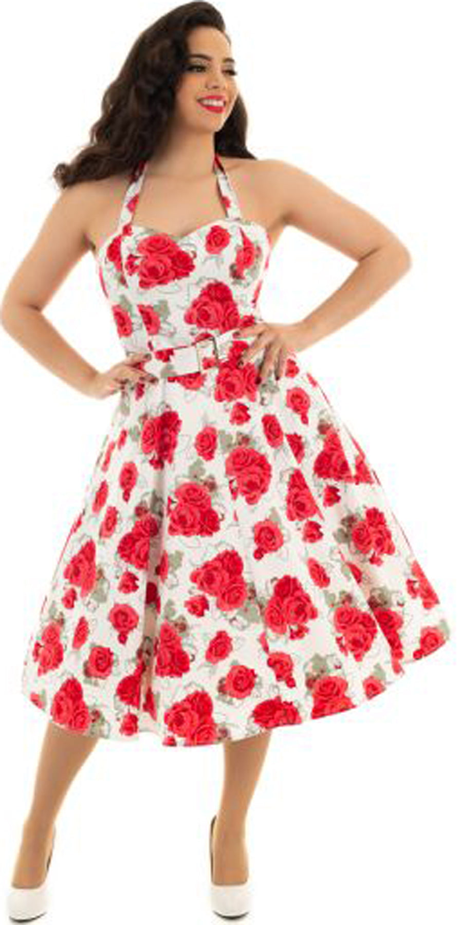 Hearts_and_Roses_VANESSA_Floral_Rosen_Vintage_Neckholder_SWING_Dress_KLEID_killer_kirsche_1