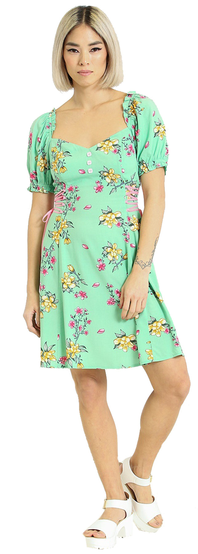 Hell_Bunny_ADELINA_Mini_Cherry_Blossom_Blueten_Retro_Dress_KLEID_-_Mint_killer_kirsche_1