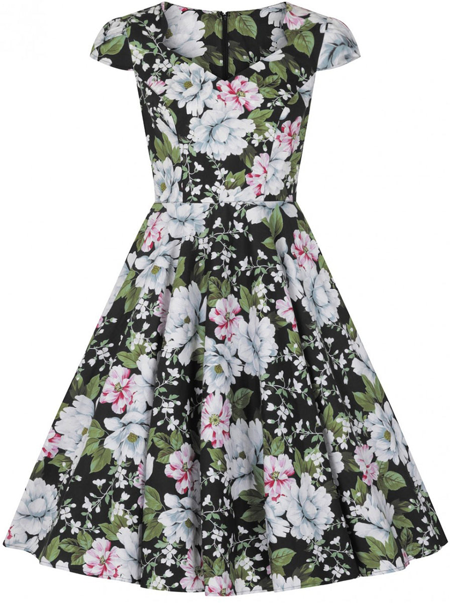 Hell_Bunny_ALBA_Winter_Floral_Blueten_50s_Vintage_SWING_DRESS_Kleid04