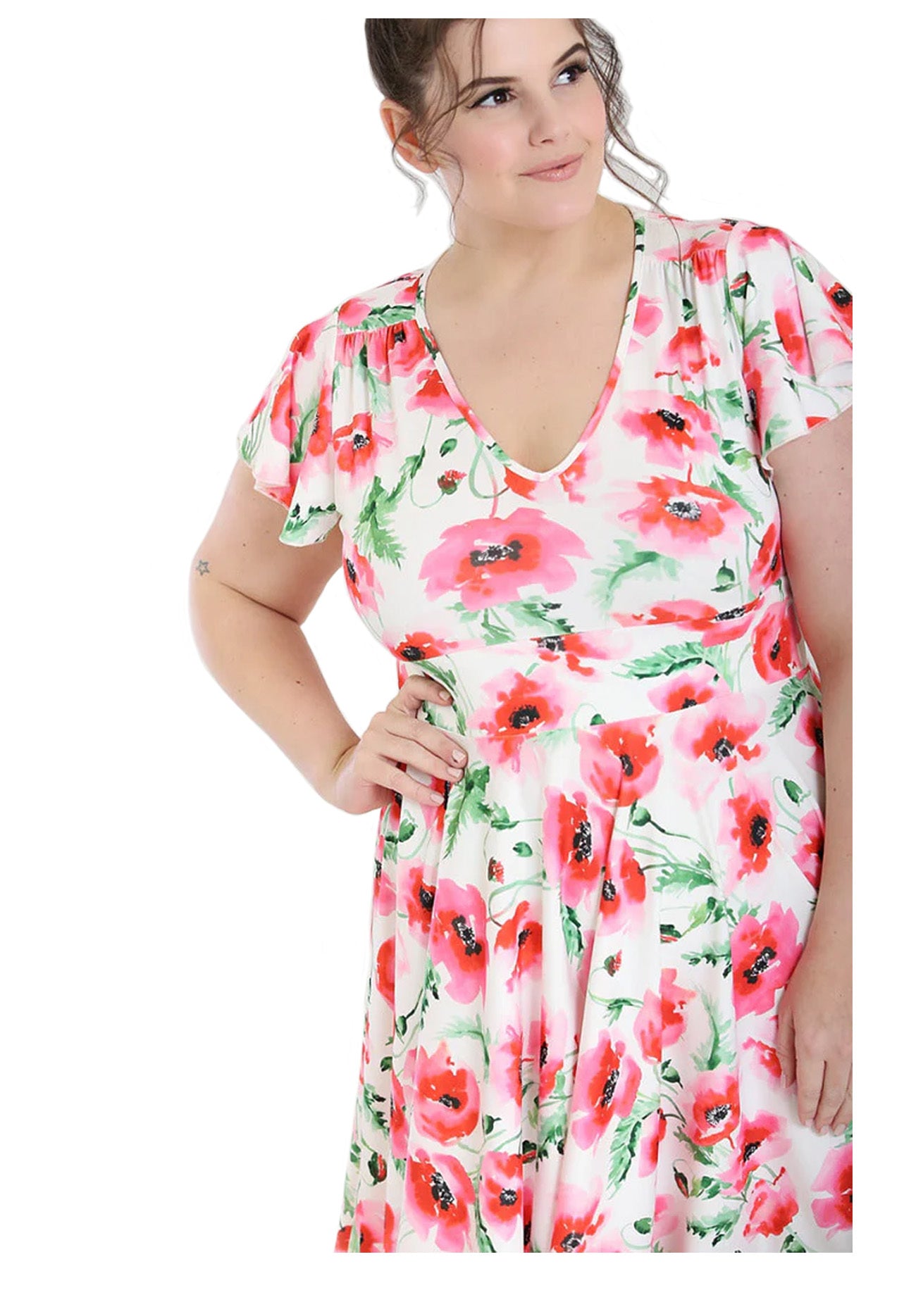 Hell_Bunny_AQUARELLE_FLOWER_Vintage_BLUMEN_VNeck_SWING_DRESS-6