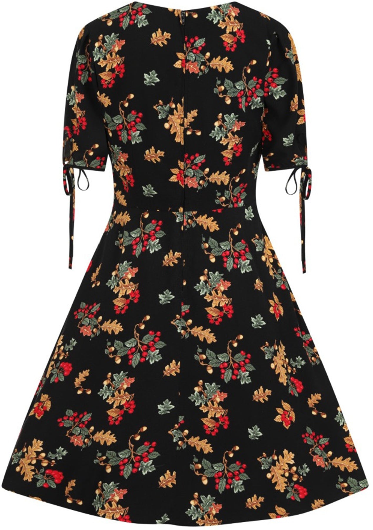 Hell_Bunny_AURELIA_Autumn_Leaves_Acorn_HALBARM_V-Neck_A-LINIE_DRESS_Kleid_killer_kirsche_5wa8OWF1Qobkxo