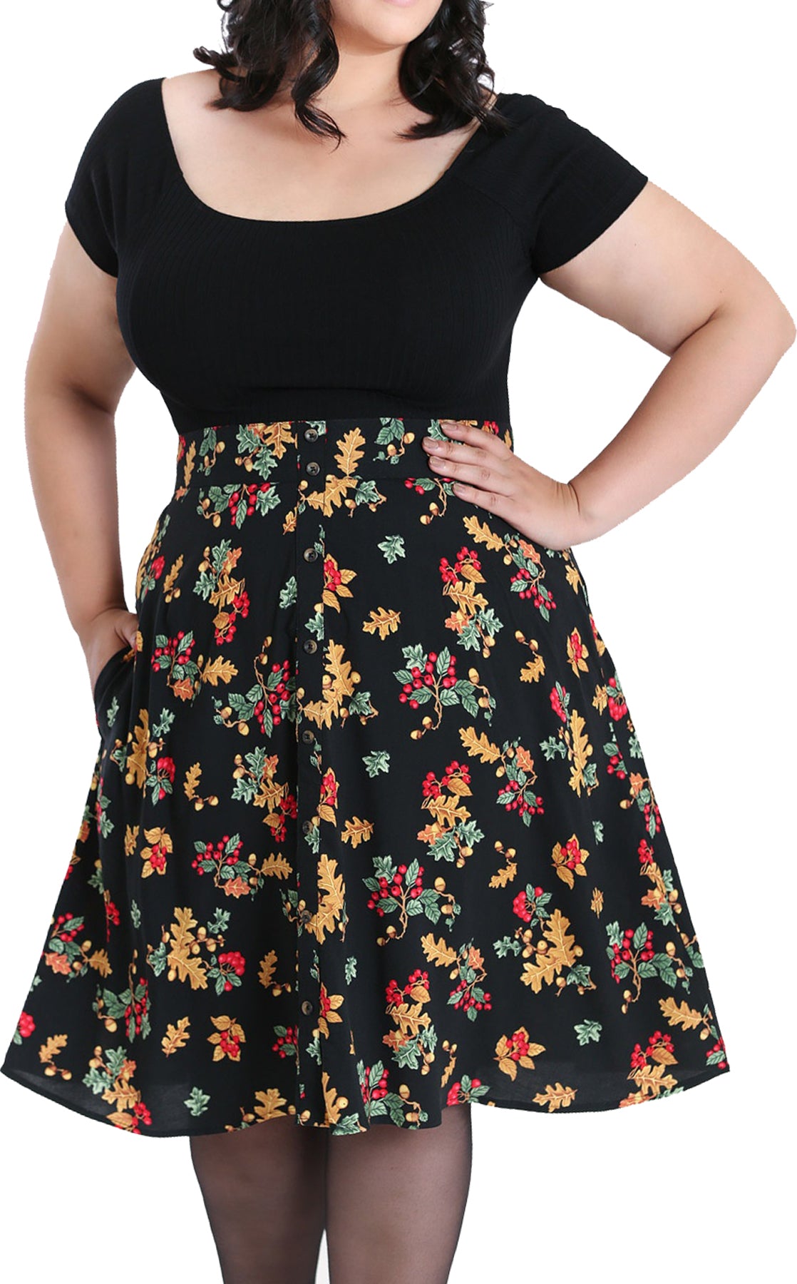 Hell_Bunny_AURELIA_Vintage_Berry_Buttoned_Swing_Skirt_TELLERROCK_Plus_Size_killer_kirsche180nCcUUmNcNBO