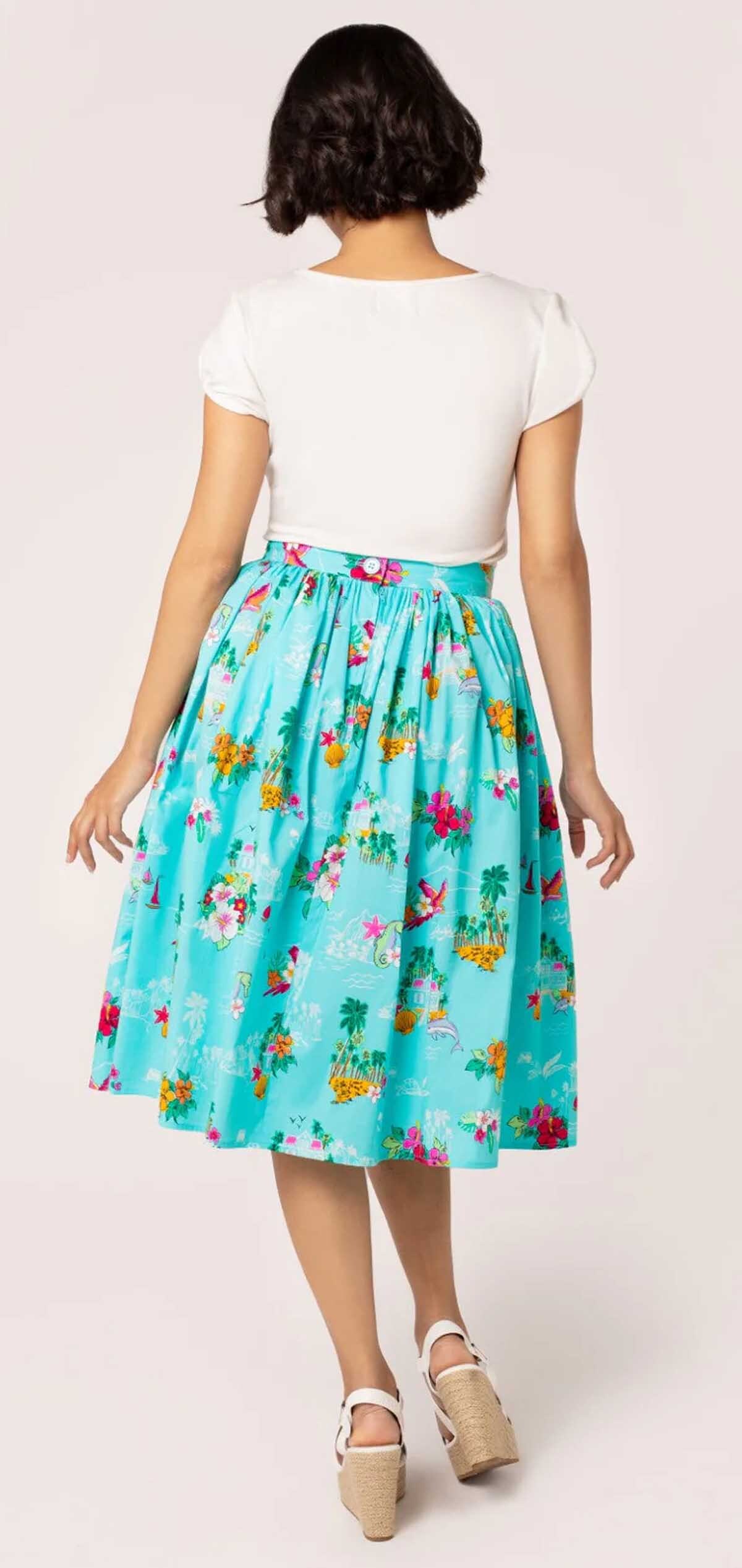 Hell_Bunny_AYANNA_TROPICAL_Hibiscus_Hawaii_Vintage_Sealife_50s_SWING_SKIRT_Rock_-3