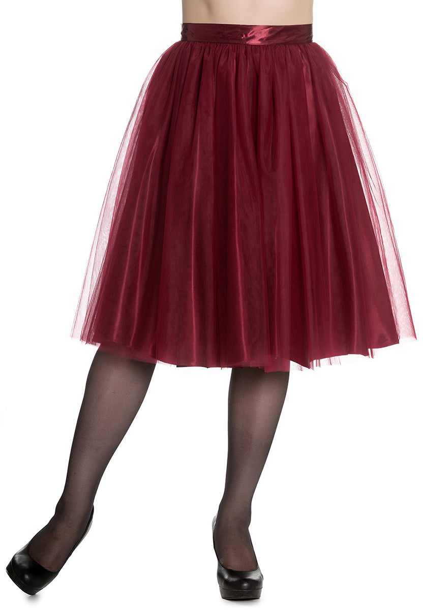 Hell_Bunny_BALLERINA_Vintage_Tulle_TueLL_Tellerrock_Swing_SKIRT_Bordeaux-1